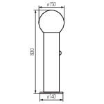 Miniatura schematu STONO 15M 80 SE GR